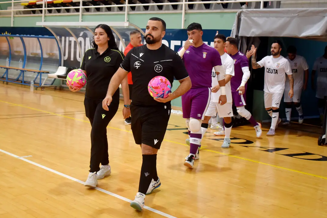 Encuentro de primera ronda de Copa del Rey de f&uacute;tbol sala entre el &Aacute;ngulo CF y el Virgili C&aacute;diz