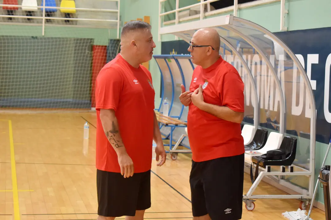 Cuerpo t&eacute;cnico del &Aacute;ngulo CF