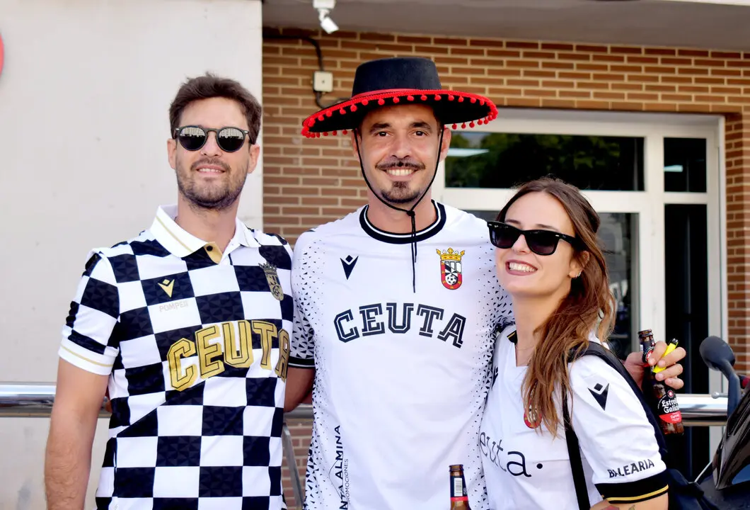 Ambiente de gala en el encuentro entre el Ceuta y el Real Zaragoza (34)