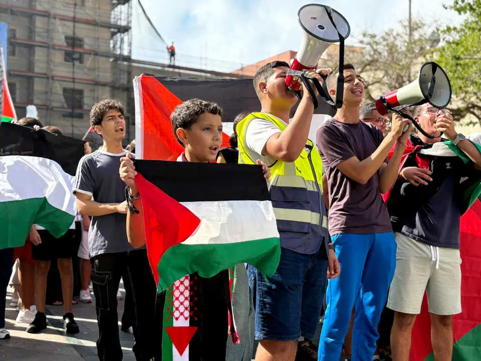 _concentraci&oacute;n de los estudiantes en apoyo a Palestina y al pueblo de Gaza (8)