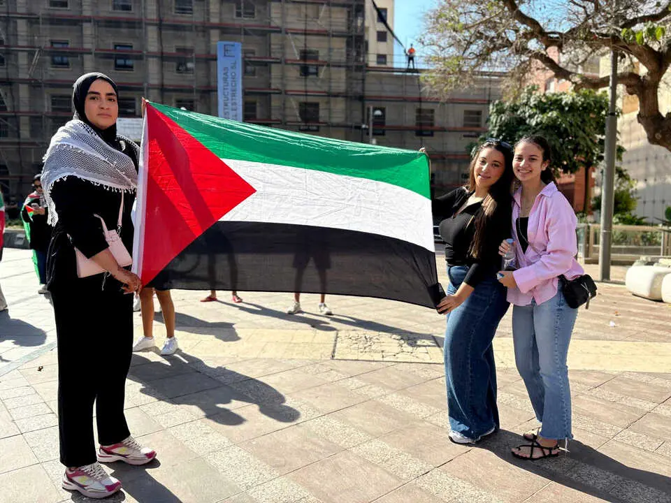 _concentraci&oacute;n de los estudiantes en apoyo a Palestina y al pueblo de Gaza (1)