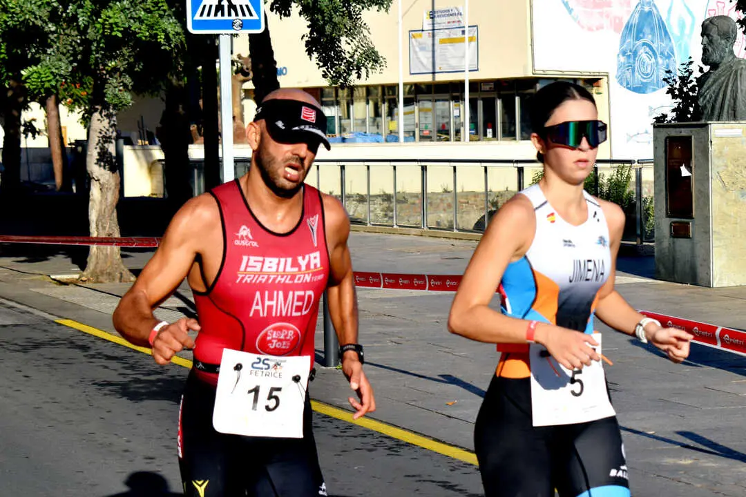 Triatl&oacute;n Ciudad de Ceuta celebrado durante la Copa de Europa