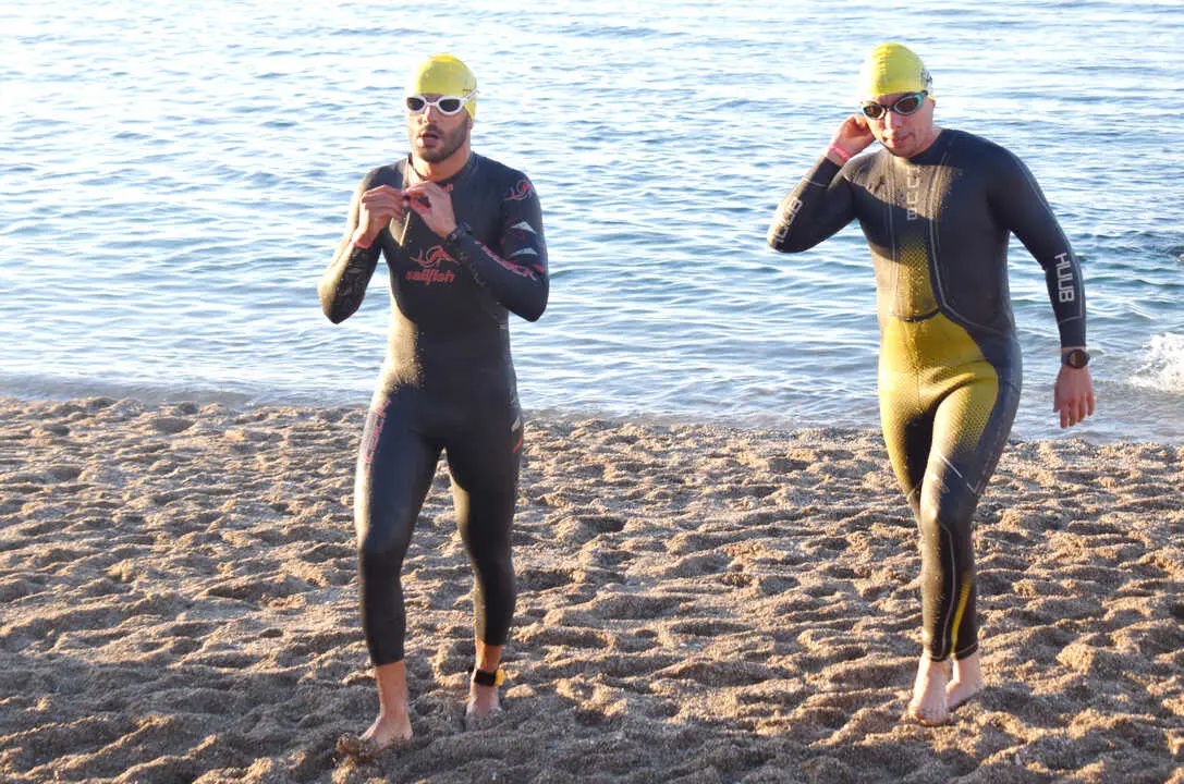 Triatl&oacute;n Ciudad de Ceuta celebrado en la previa de la Copa de Europa