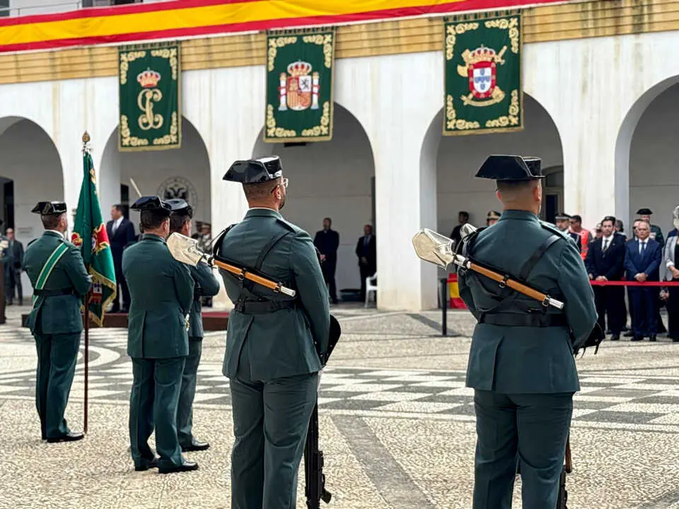 Celebraci&oacute;n de la patrona de la Guardia Civil en el 12 de octubre, d&iacute;a de la Hispanidad de la Virgen del Pilar