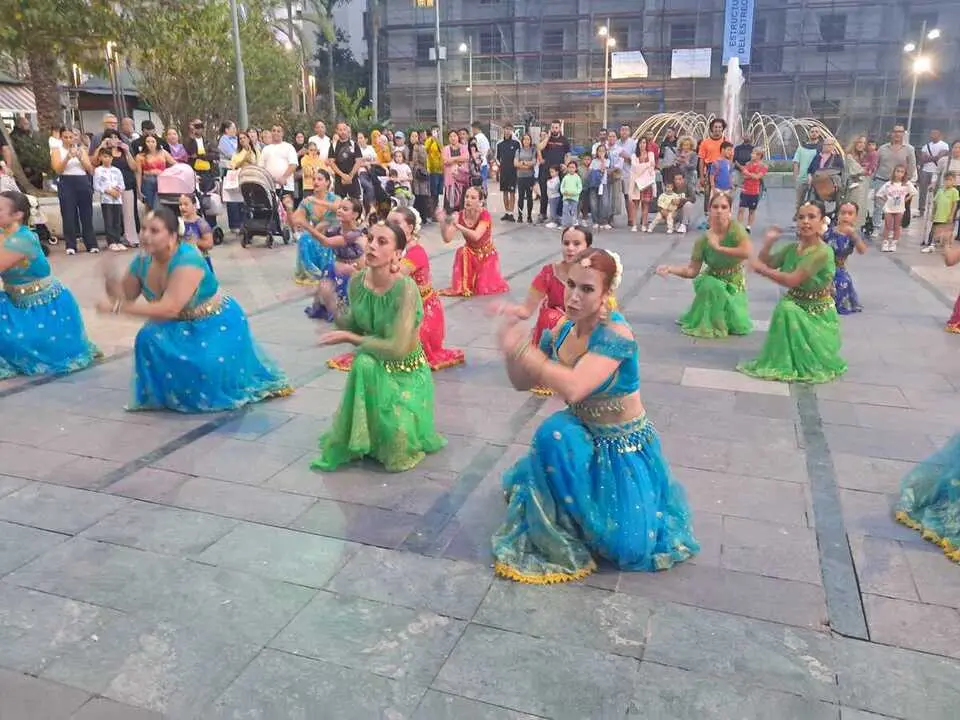 Acto del encendido del Diwali 2025 / C&eacute;sar Mart&iacute;n