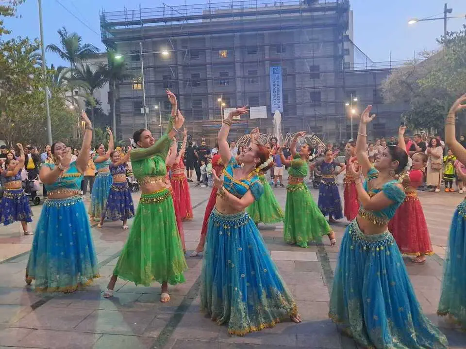Acto del encendido del Diwali 2025 / C&eacute;sar Mart&iacute;n