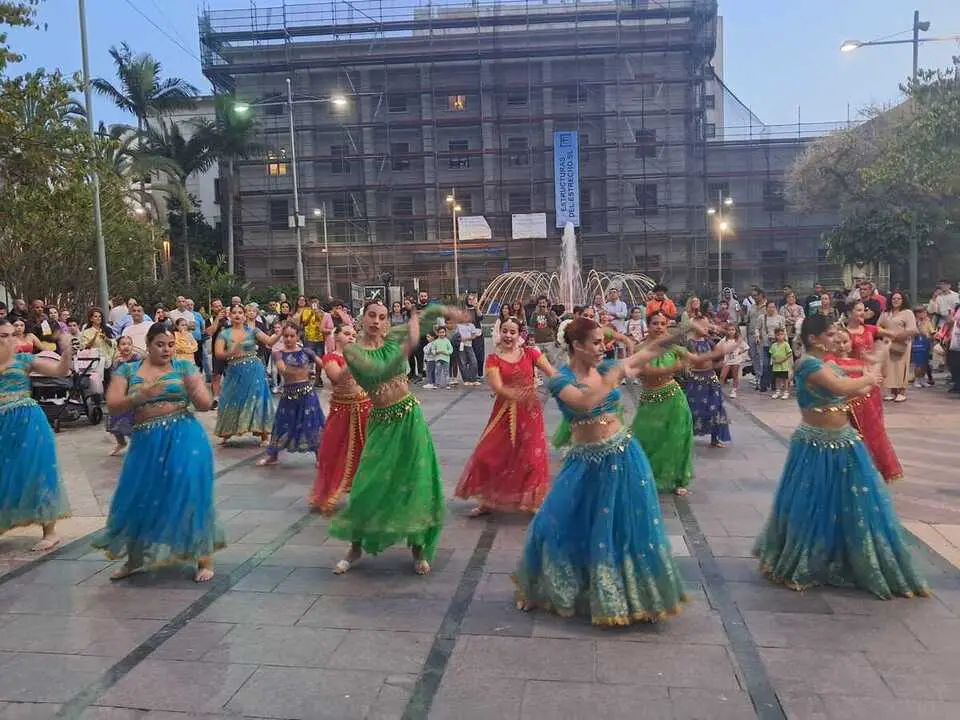 Acto del encendido del Diwali 2025 / C&eacute;sar Mart&iacute;n