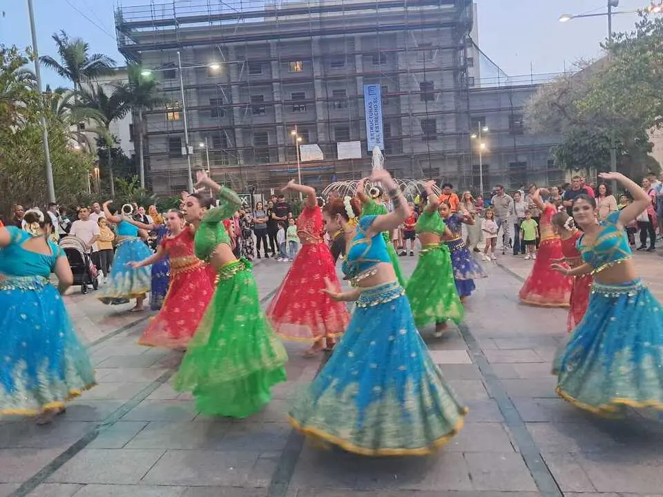 Acto del encendido del Diwali 2025 / C&eacute;sar Mart&iacute;n