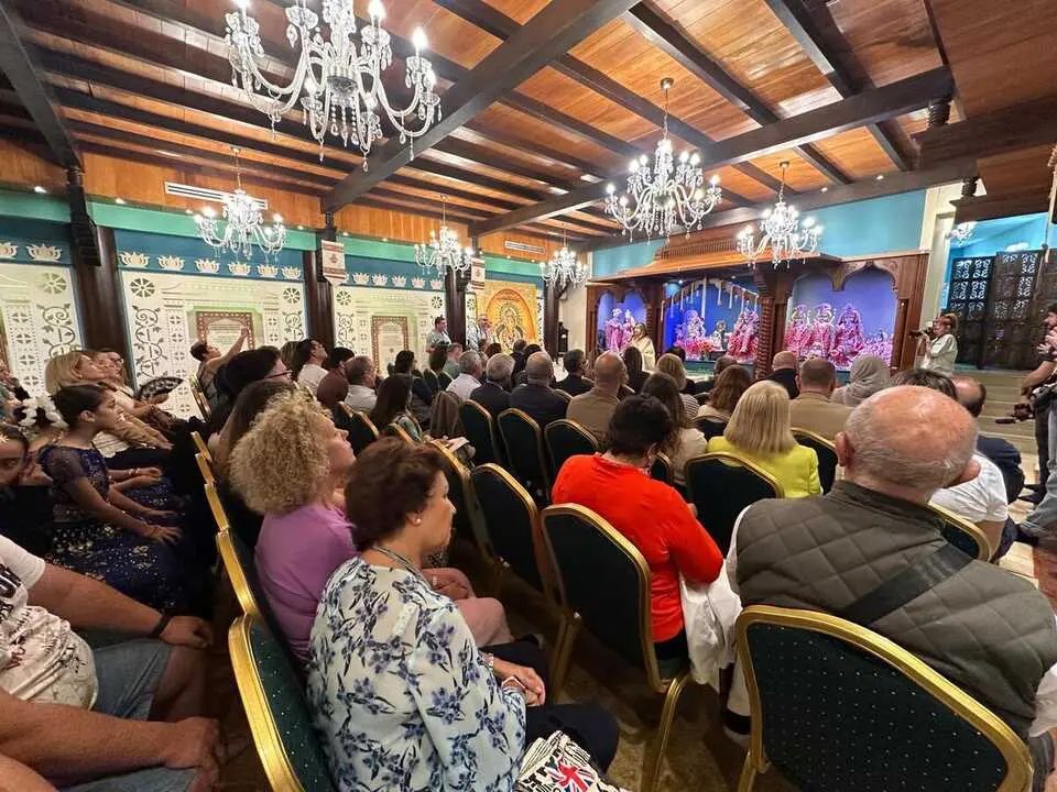 Acto del encendido del Diwali 2025 / Mohamed Ettouileb
