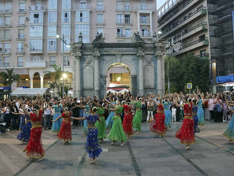 Acto del encendido del Diwali 2025