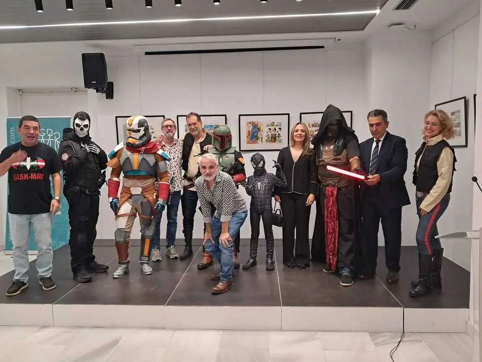 Inauguraci&oacute;n de las I Jornadas del C&oacute;mic y el Manga / C&eacute;sar Mart&iacute;n