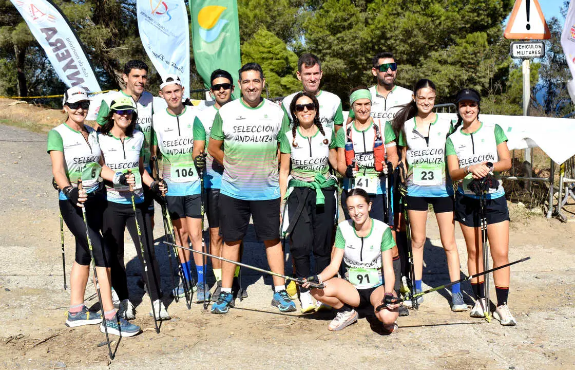 Andaluc&iacute;a se proclama campeona de Espa&ntilde;a de Marcha N&oacute;rdica. Foto: Rafa B&aacute;ez