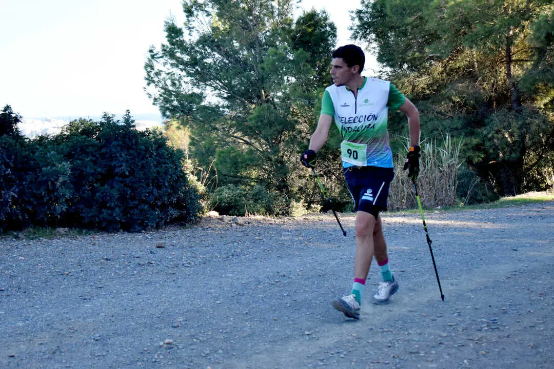 Campeonato de Espa&ntilde;a de Marcha N&oacute;rdica organizado por Anyera, la C&aacute;mara de Comercio y el ICD (1)
