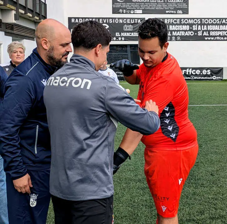 Presentaci&oacute;n del la AD Ceuta FC de Liga Genuine (8)