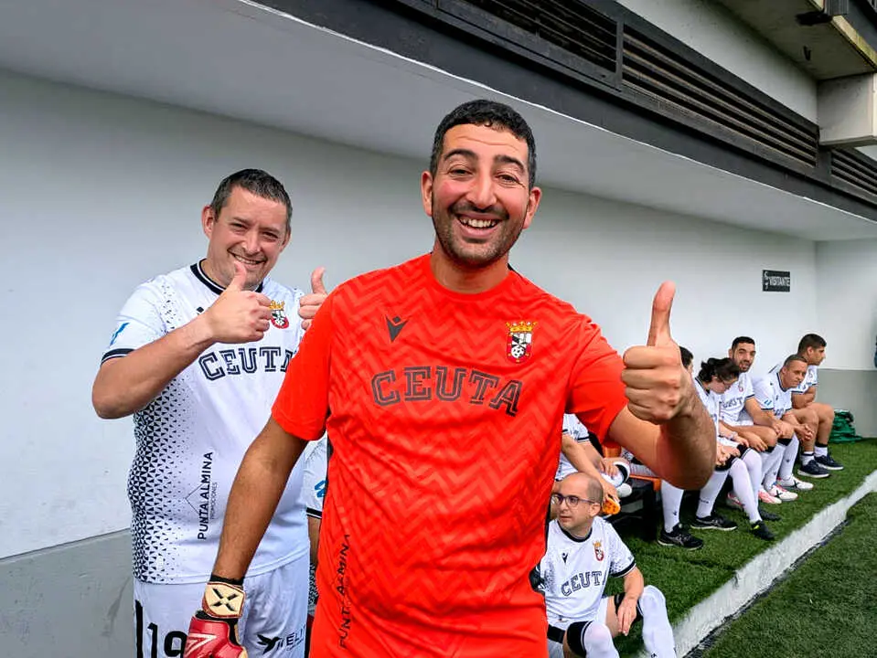 Presentaci&oacute;n del la AD Ceuta FC de Liga Genuine (2)