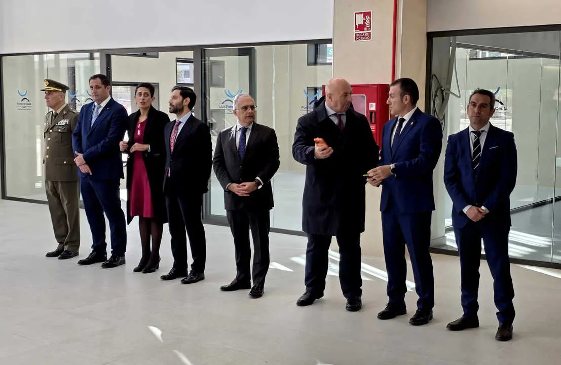 Im&aacute;genes de la visita del presidente del Gobierno, Pedro S&aacute;nchez, a la nueva Estaci&oacute;n Mar&iacute;tima de Ceuta (1)