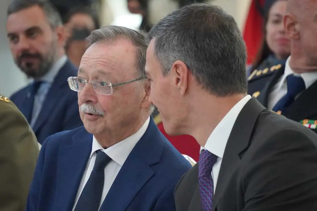 Im&aacute;genes de la visita del presidente del Gobierno, Pedro S&aacute;nchez, a la nueva Estaci&oacute;n Mar&iacute;tima de Ceuta. Foto: E. Z&aacute;rate / Ciudad Aut&oacute;noma de Ceuta