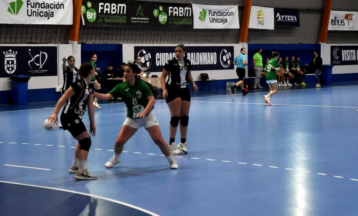Encuentro entre Ceuta y Ja&eacute;n en el Campeonato de Andaluc&iacute;a de Balonmano (5)