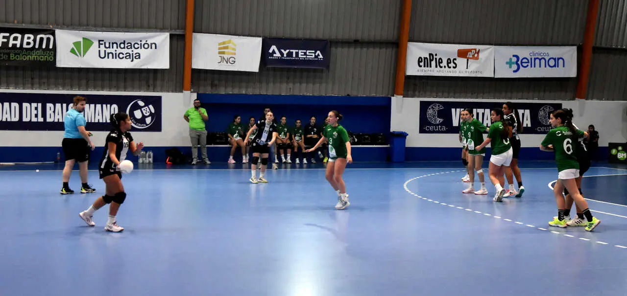 Encuentro entre Ceuta y Ja&eacute;n en el Campeonato de Andaluc&iacute;a de Balonmano (3)
