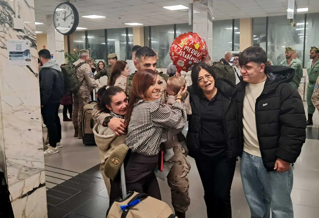 El regreso a Ceuta tras su misi&oacute;n en Irak del contingente de la Comandancia General, en im&aacute;genes  (3)