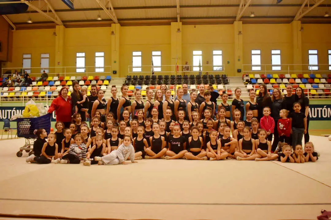 Jornadas solidarias de la Federaci&oacute;n de Gimnasia R&iacute;tmica de Ceuta