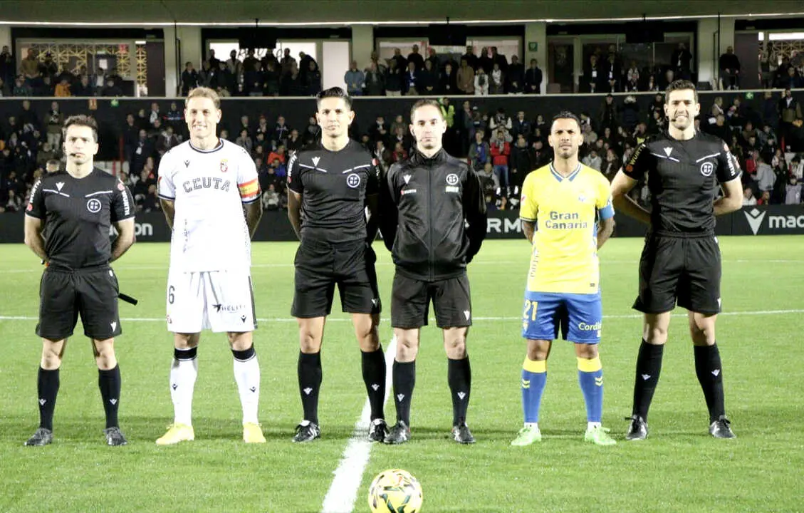 Encuentro entre la AD Ceuta FC y la UD Las Palmas. Foto: Abdeselam Mohamed