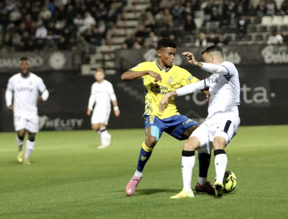 Encuentro entre la AD Ceuta FC y la UD Las Palmas. Foto Abdeselam Mohamed