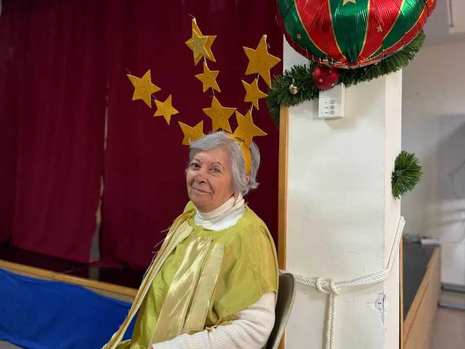 La representaci&oacute;n teatral del Centro Social de Mayores por Navidad
