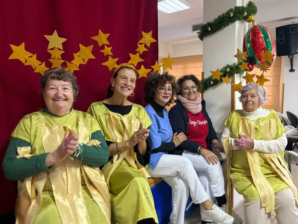 La representaci&oacute;n teatral del Centro Social de Mayores por Navidad