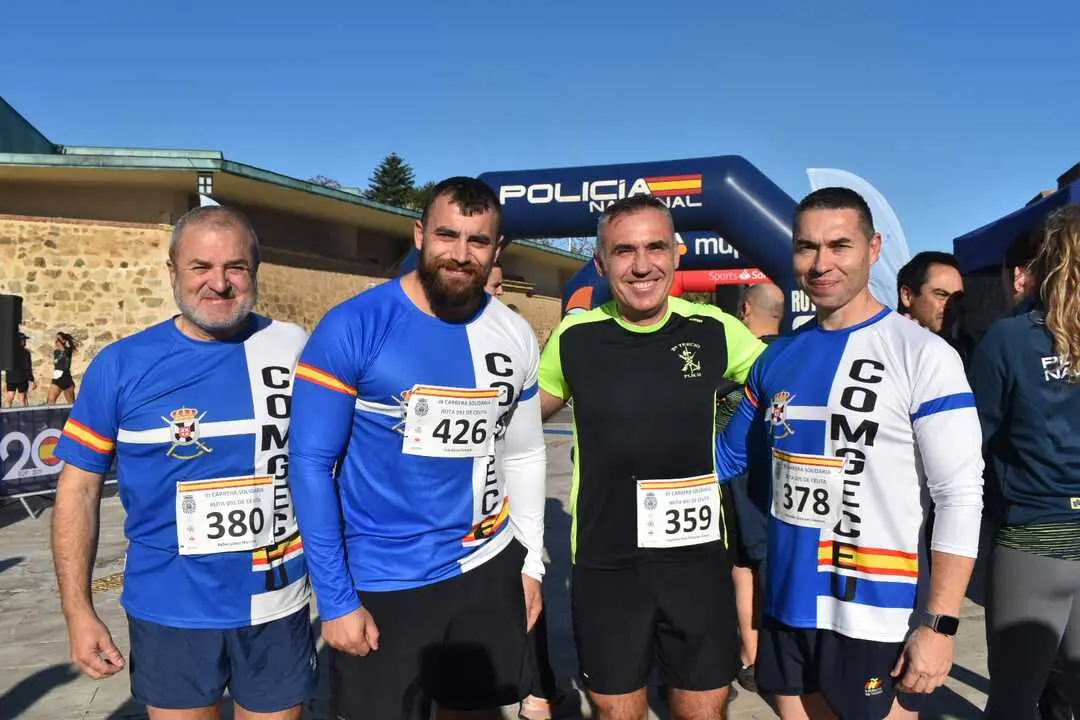 Carrera solidaria Ruta 091. Foto: Rafa B&aacute;ez