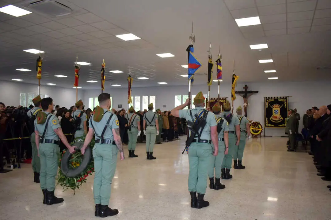 El Tercio Duque de Alba 2&ordm; de La Legi&oacute;n despide a su Capit&aacute;n &Aacute;lvaro Garc&iacute;a