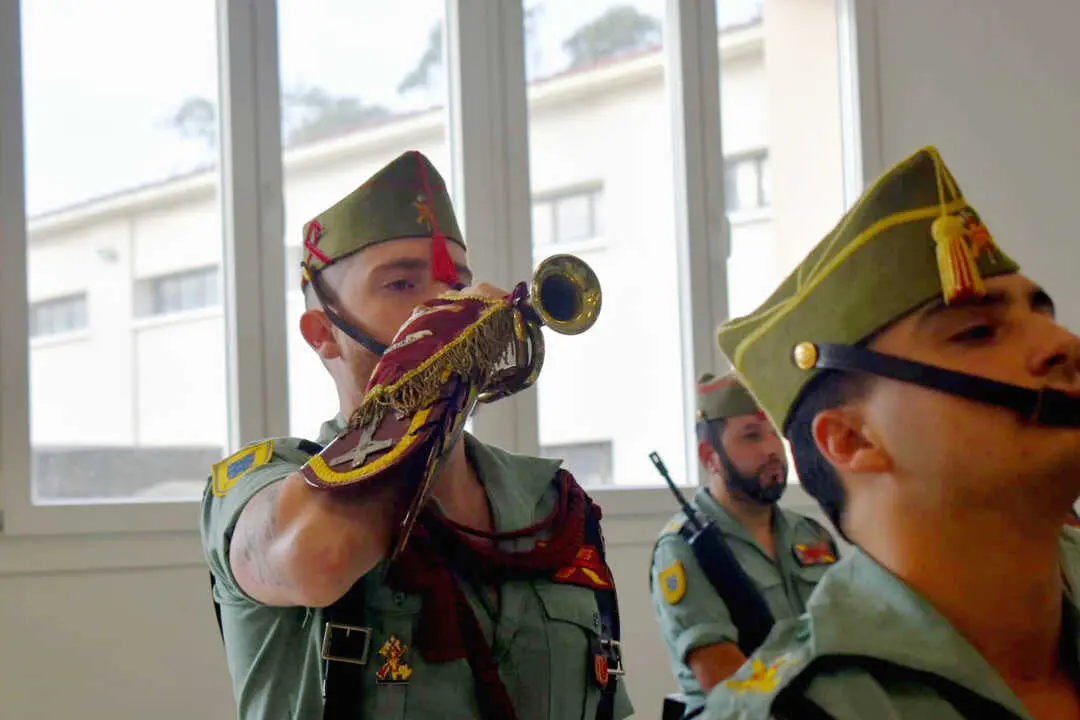 El Tercio Duque de Alba 2&ordm; de La Legi&oacute;n despide a su Capit&aacute;n &Aacute;lvaro Garc&iacute;a 
