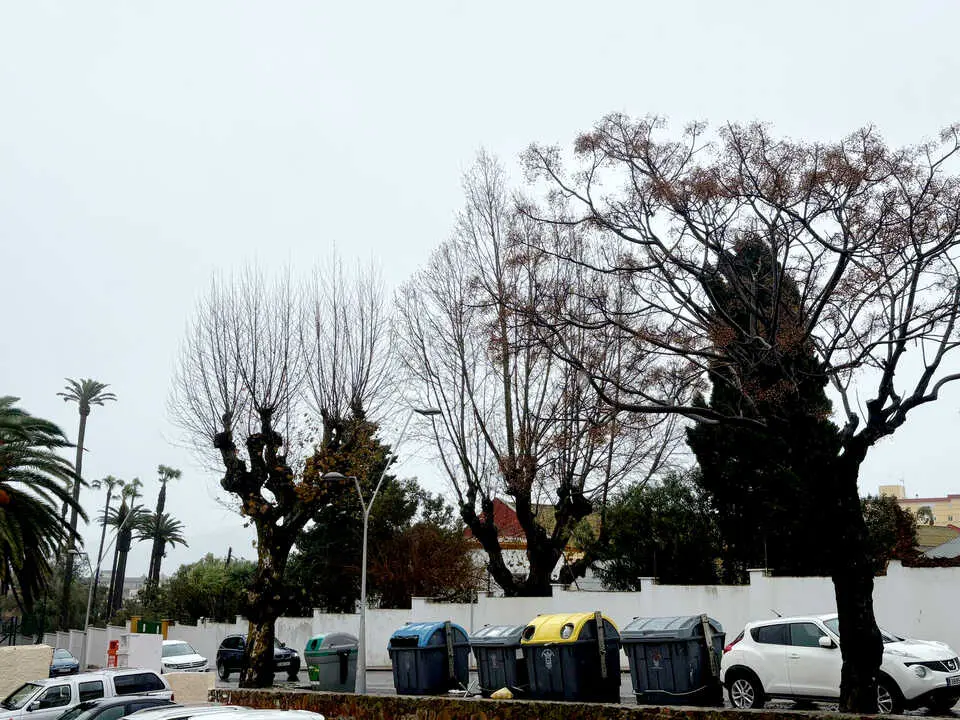 Efectos del temporal en Ceuta. Foto_ Alma Palomino