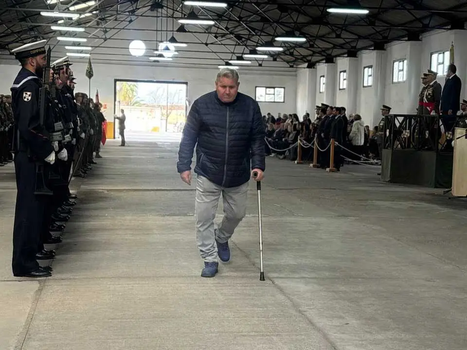 Para militar en honor a San Juan Bosco,  patr&oacute;n de Cuerpo de Especialistas del Ejercito de Tierra. Foto; Alma Palomino