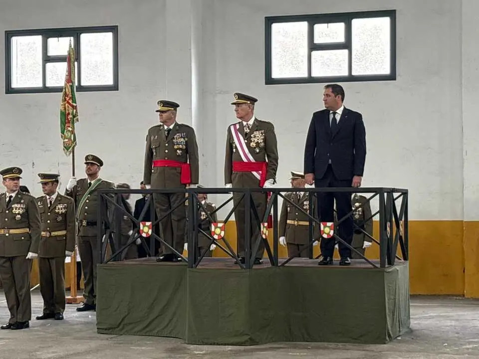 Para militar en honor a San Juan Bosco,  patr&oacute;n de Cuerpo de Especialistas del Ejercito de Tierra. Foto; Alma Palomino