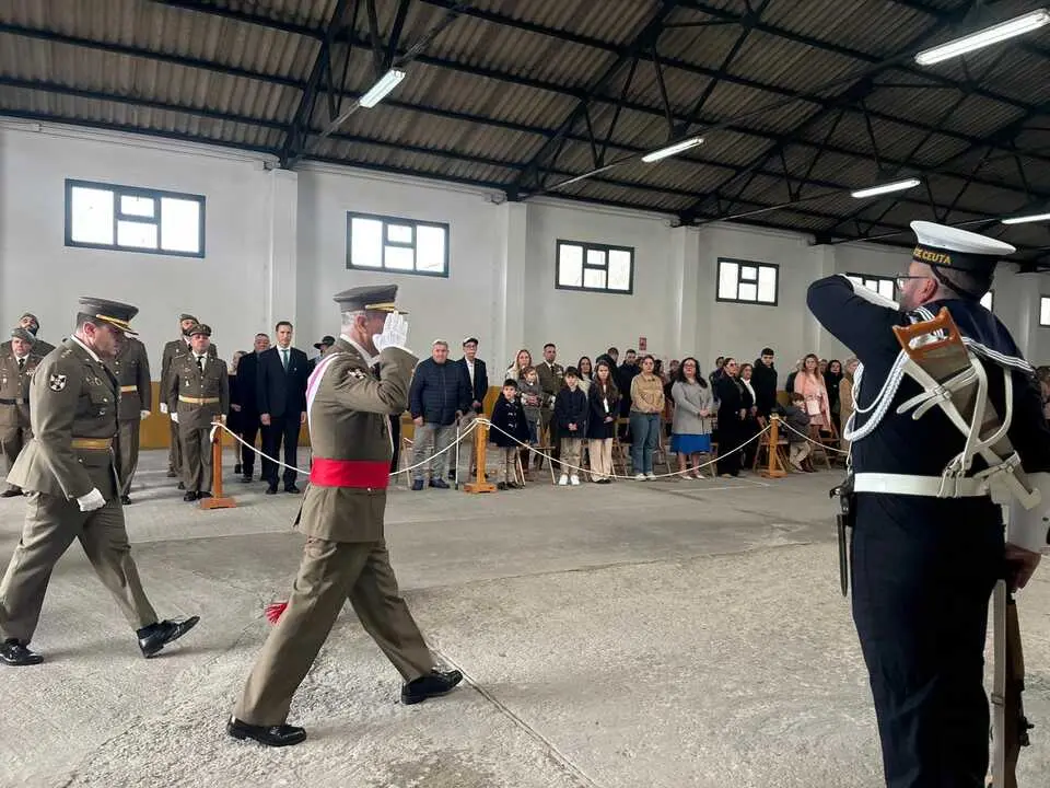 Para militar en honor a San Juan Bosco,  patr&oacute;n de Cuerpo de Especialistas del Ejercito de Tierra. Foto; Alma Palomino