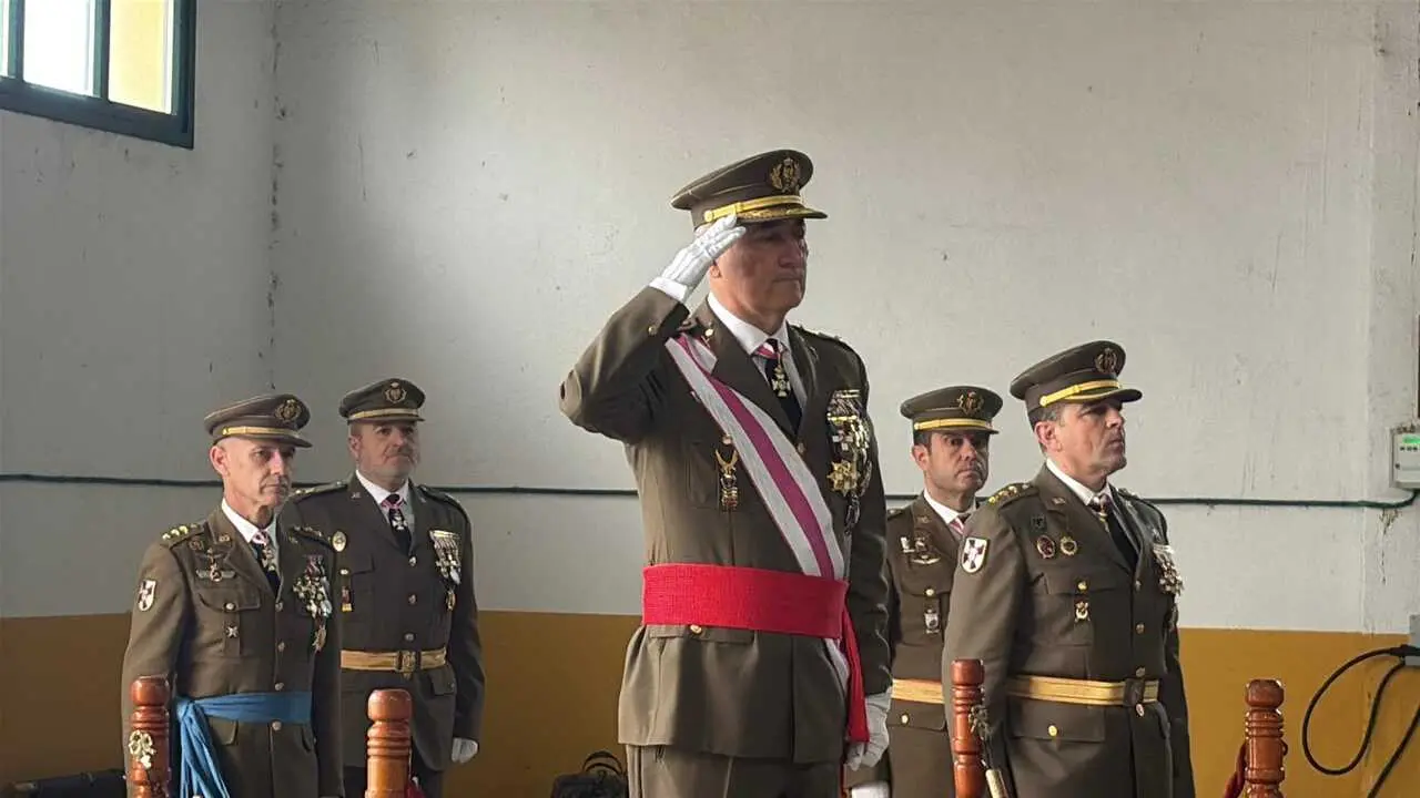Para militar en honor a San Juan Bosco,  patr&oacute;n de Cuerpo de Especialistas del Ejercito de Tierra. Foto; Alma Palomino