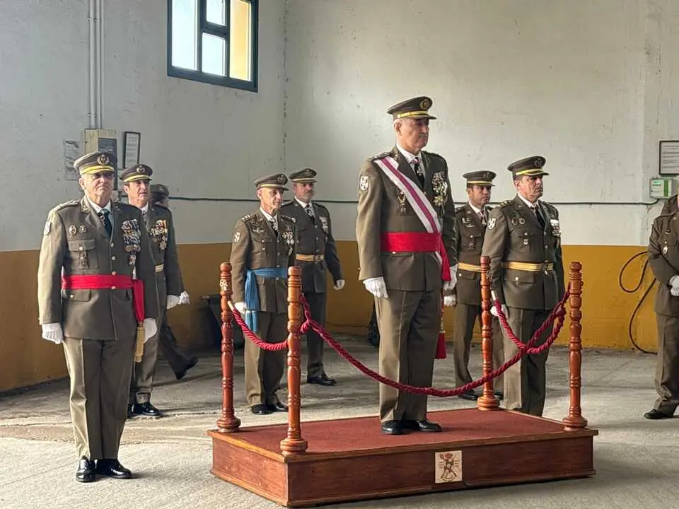 Para militar en honor a San Juan Bosco,  patr&oacute;n de Cuerpo de Especialistas del Ejercito de Tierra. Foto; Alma Palomino