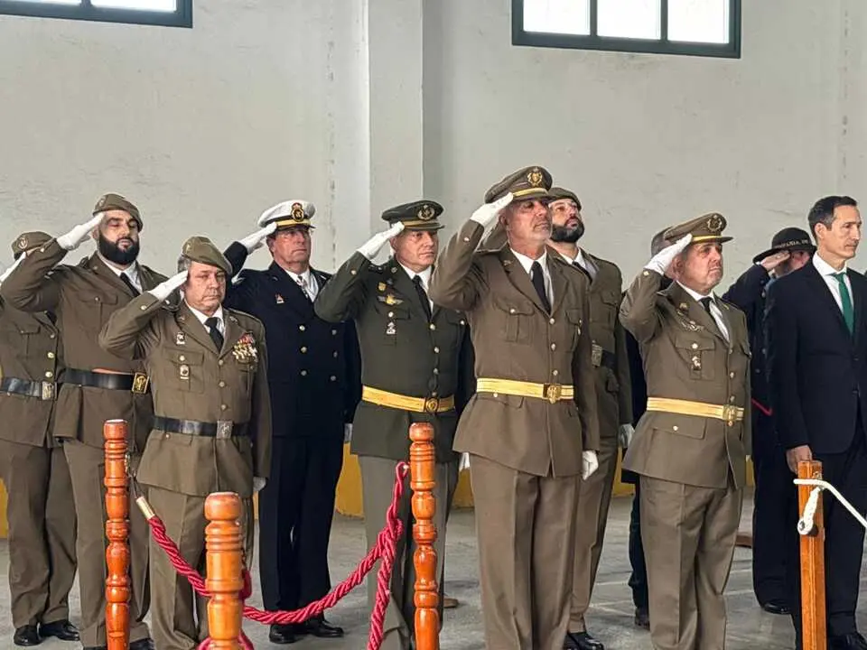 Para militar en honor a San Juan Bosco,  patr&oacute;n de Cuerpo de Especialistas del Ejercito de Tierra. Foto; Alma Palomino