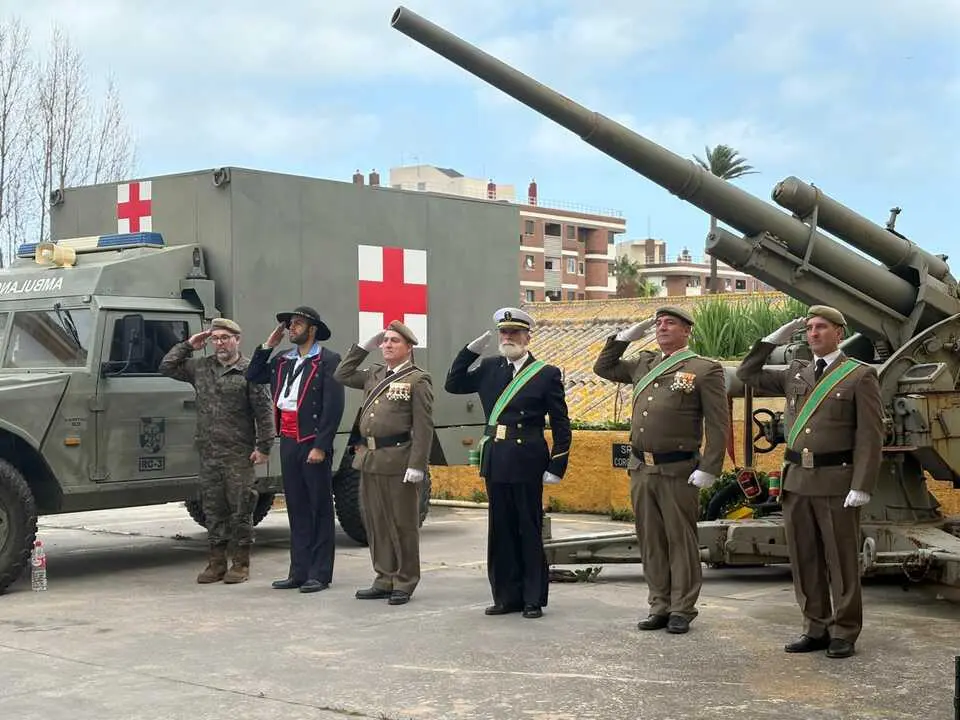 Para militar en honor a San Juan Bosco,  patr&oacute;n de Cuerpo de Especialistas del Ejercito de Tierra. Foto; Alma Palomino