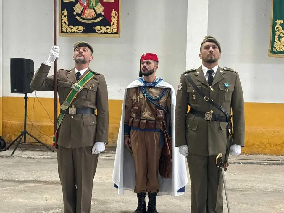 Para militar en honor a San Juan Bosco,  patr&oacute;n de Cuerpo de Especialistas del Ejercito de Tierra. Foto; Alma Palomino