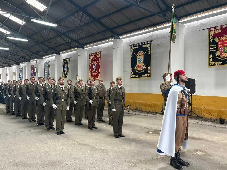 Para militar en honor a San Juan Bosco,  patr&oacute;n de Cuerpo de Especialistas del Ejercito de Tierra. Foto; Alma Palomino