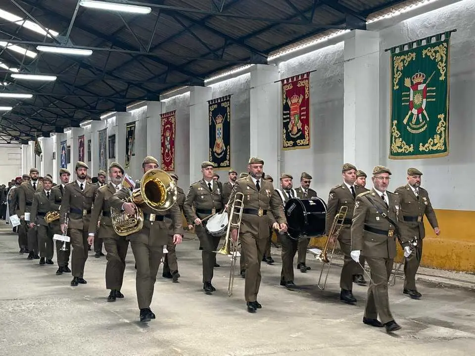 Para militar en honor a San Juan Bosco,  patr&oacute;n de Cuerpo de Especialistas del Ejercito de Tierra. Foto; Alma Palomino