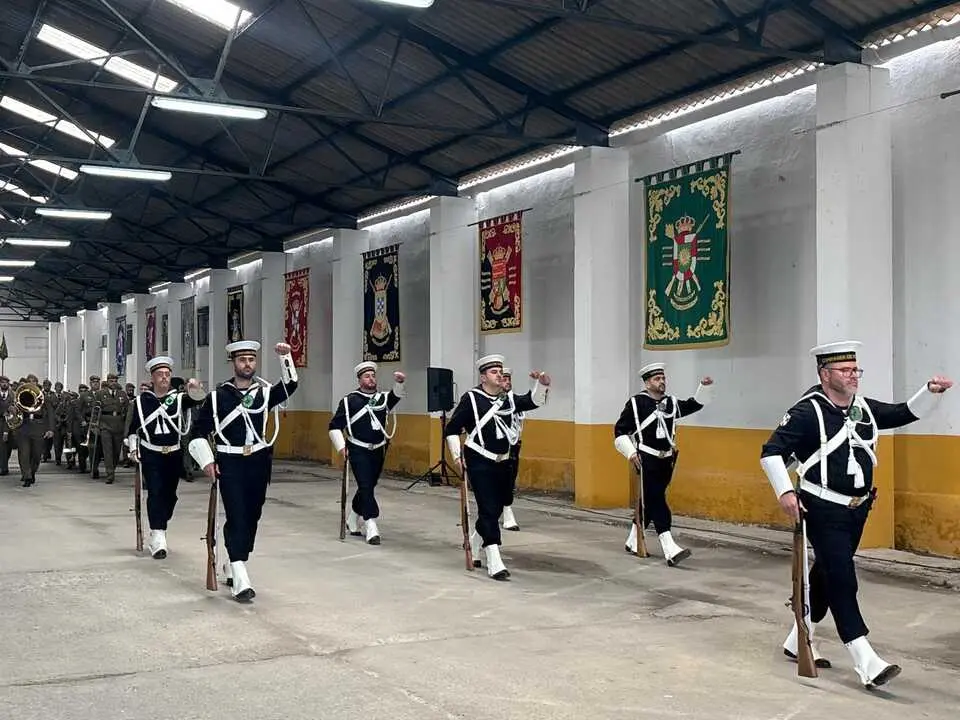 Para militar en honor a San Juan Bosco,  patr&oacute;n de Cuerpo de Especialistas del Ejercito de Tierra. Foto; Alma Palomino