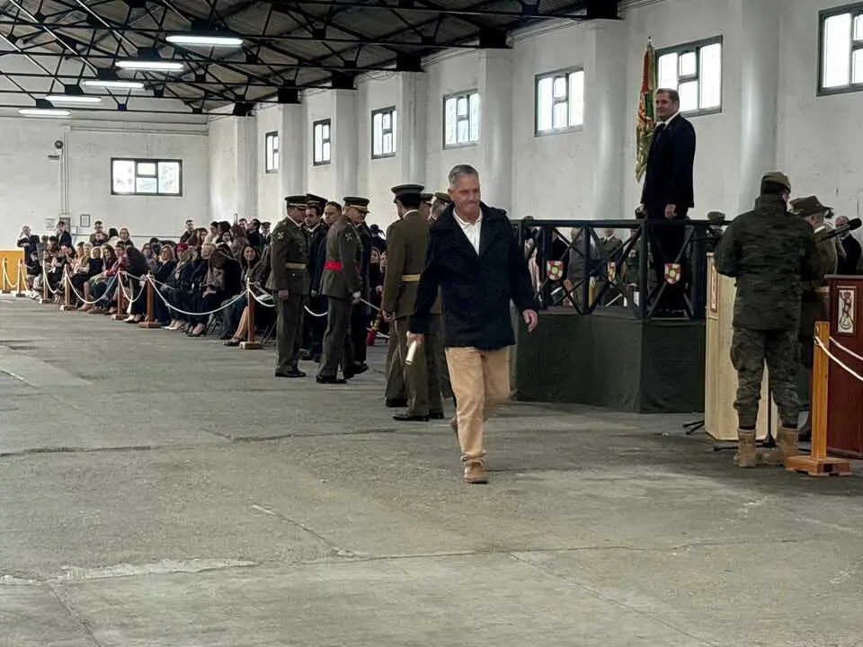 Para militar en honor a San Juan Bosco,  patr&oacute;n de Cuerpo de Especialistas del Ejercito de Tierra. Foto; Alma Palomino