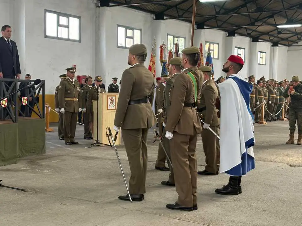 Para militar en honor a San Juan Bosco,  patr&oacute;n de Cuerpo de Especialistas del Ejercito de Tierra. Foto; Alma Palomino