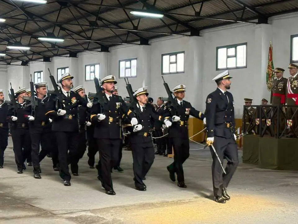 Para militar en honor a San Juan Bosco,  patr&oacute;n de Cuerpo de Especialistas del Ejercito de Tierra. Foto; Alma Palomino