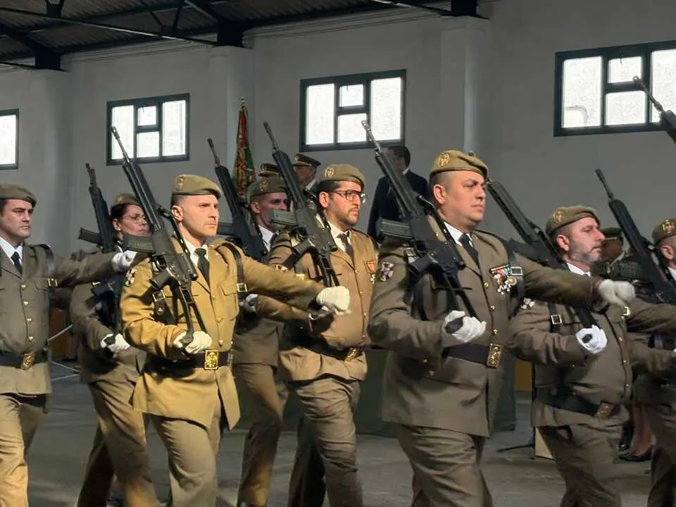 Para militar en honor a San Juan Bosco,  patr&oacute;n de Cuerpo de Especialistas del Ejercito de Tierra. Foto; Alma Palomino
