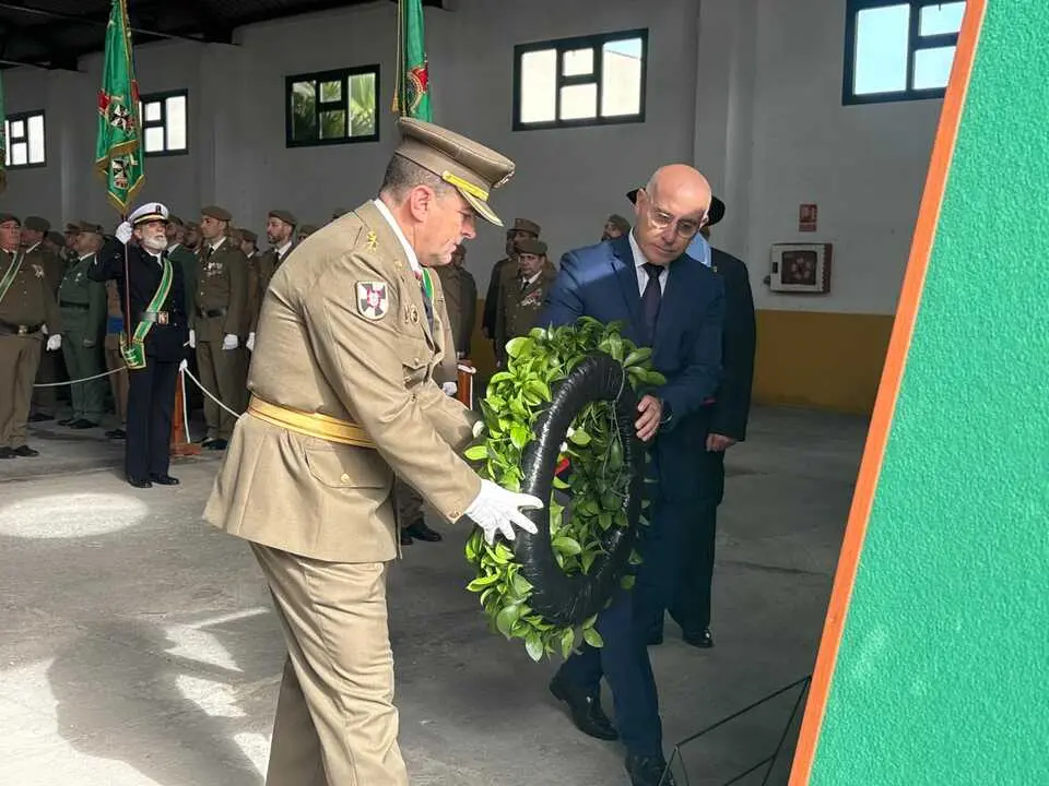 Para militar en honor a San Juan Bosco,  patr&oacute;n de Cuerpo de Especialistas del Ejercito de Tierra. Foto; Alma Palomino