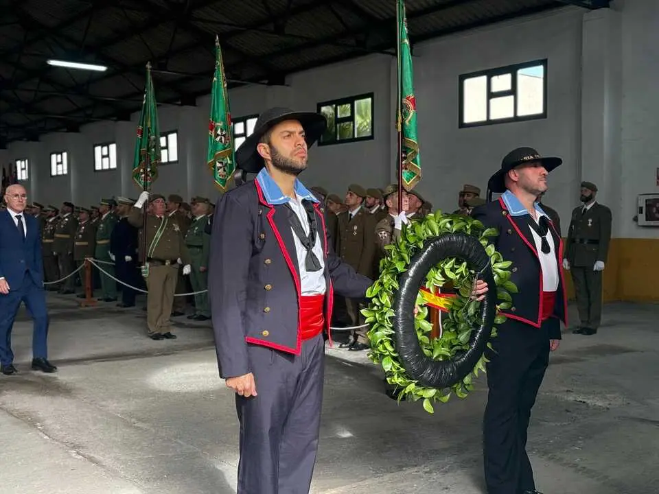 Para militar en honor a San Juan Bosco,  patr&oacute;n de Cuerpo de Especialistas del Ejercito de Tierra. Foto; Alma Palomino